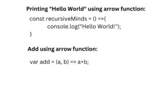 Arrow function