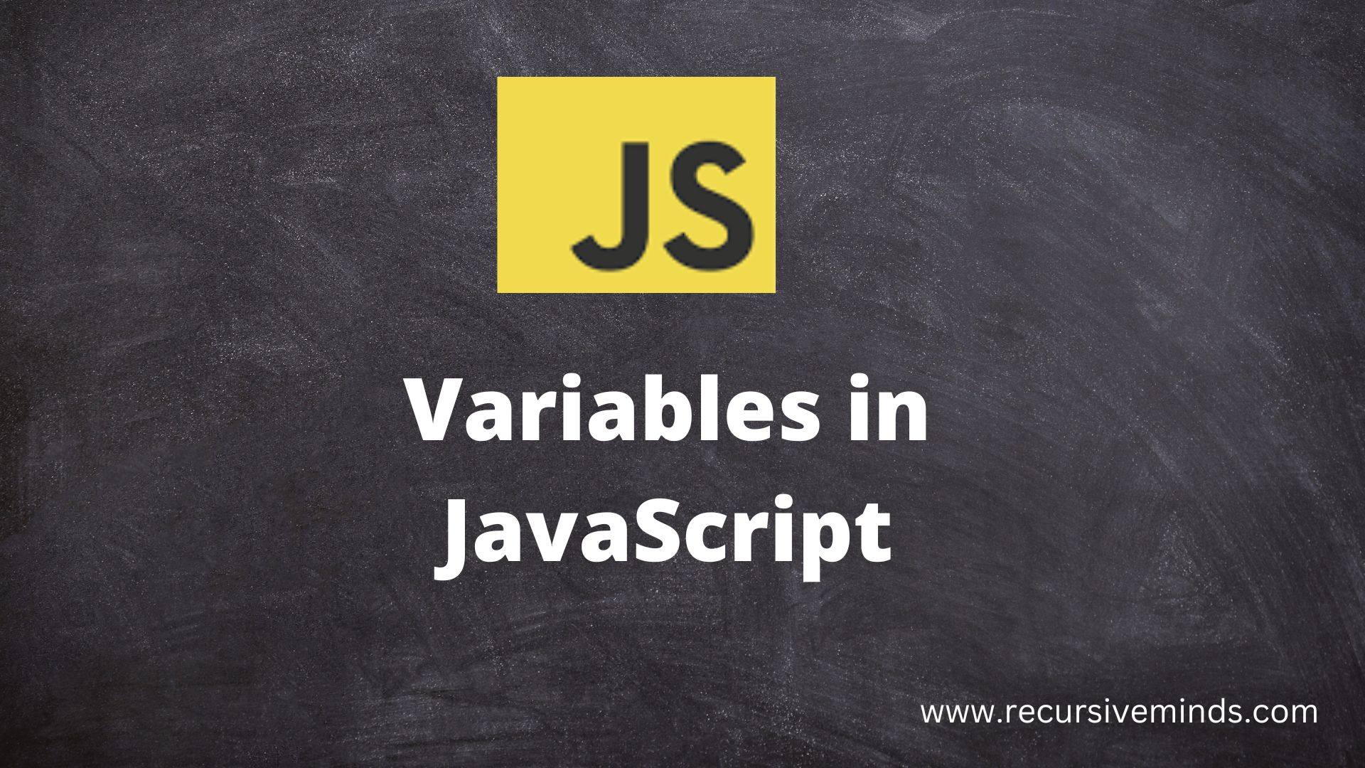 Variables in JavaScript