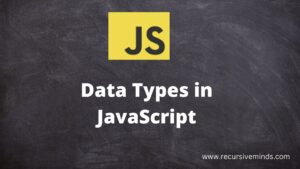 JavaScript Data Types