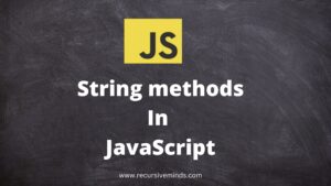 String Methods in JavaScript