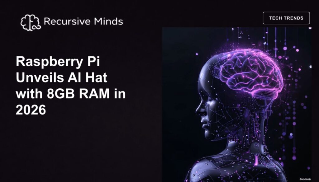 Raspberry Pi Unveils AI Hat with 8GB RAM in 2026